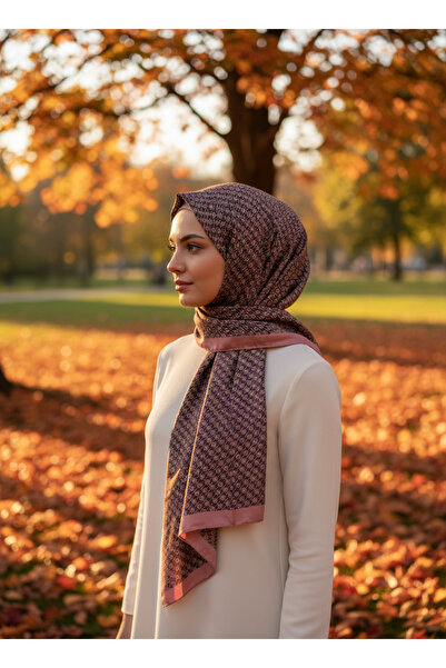 Modakaşmir MK Çizgi Desenli Soft Şal 190 x 75