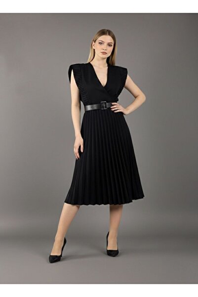 Phoenix Women Pliseli Dabıl Elbise