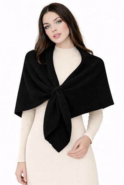 Loov شال نسائي من خيوط الموشيك الناعمة بتصميم مثلث أنيق وعصري