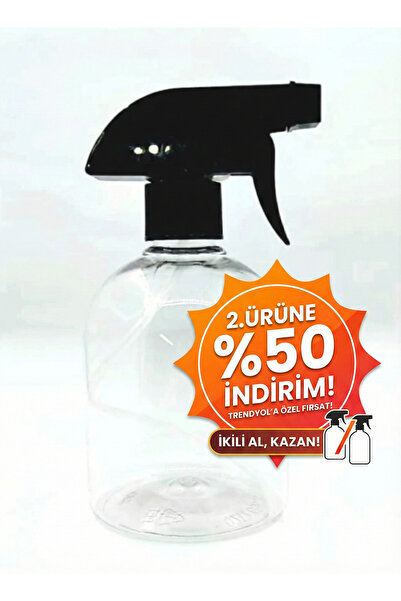 BORBEX 1 Adet Boş Fısfıs Sprey Şişesi 500 ml 2 Çeşit Püskürtmeli