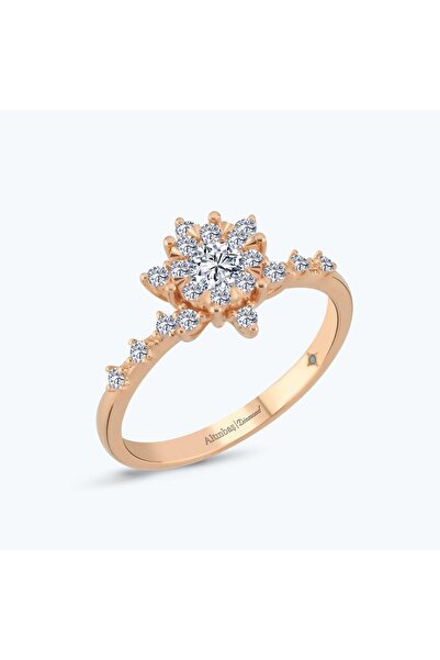 Altınbaş Pırlanta Lotus Çiçeği Yüzük