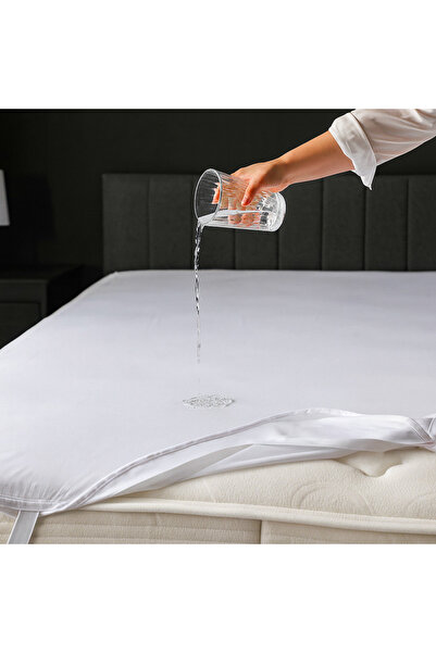 Madame Home Υφασμάτινο Υγροπροστατευτικό Γωνιακό Ελαστικό Προστατευτικό Στρώμ...