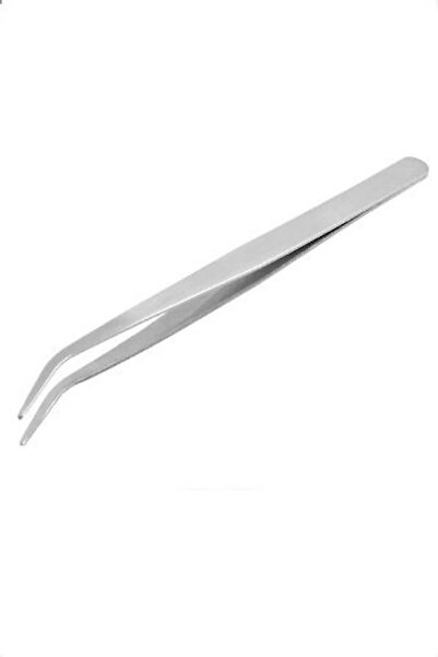 Genel Markalar FDM Eğri Uçlu Cımbız TWE7 15 cm Metal Açılı Uçlu Overlok Dikiş...