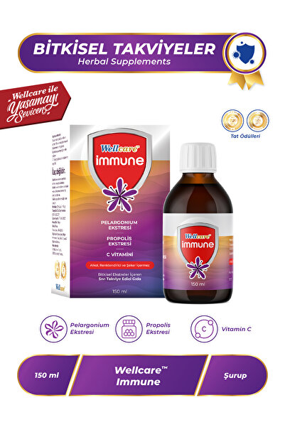 Wellcare Immune Immunity Syrup - 150 ml