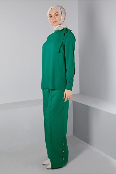 Alvina PANTALONE ŠIROKOG KROJA SA DETALJIMA IZRADE 70445