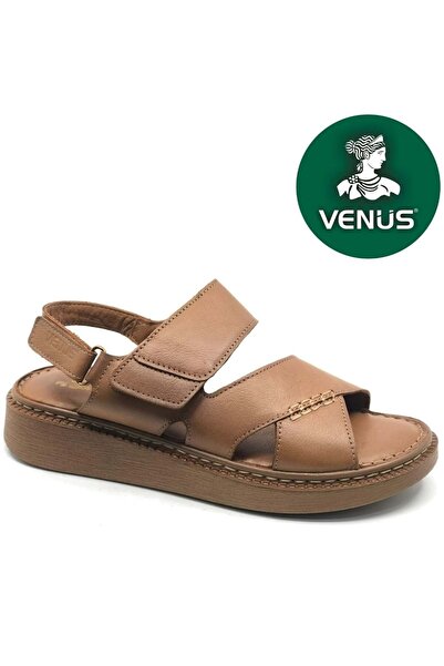 Venüs صندل نسائي من الجلد الطبيعي من Axiz مريح لتقويم العظام TABA