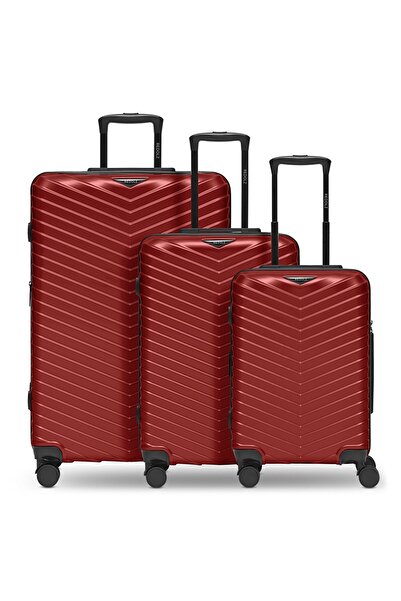 REDOLZ Essentials 18 4 Rollen Kofferset 3-teilig mit Dehnfalte