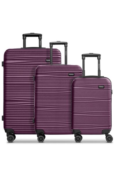 REDOLZ Essentials 16 3-SET 4 Rollen Kofferset 3-teilig