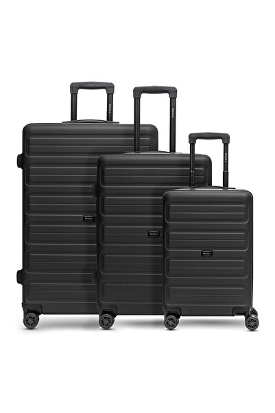 REDOLZ Essentials 08 3-SET 4 Rollen Kofferset 3-teilig
