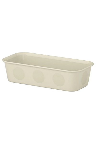 IKEA Organizator sertar, Cutie, Bej 10x20x5 cm