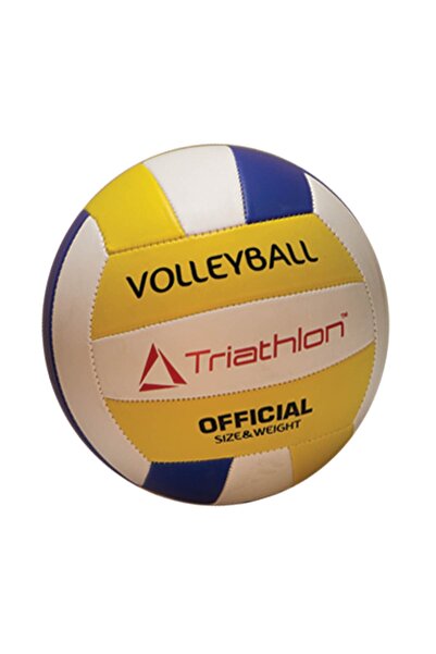 Triathlon T123 Beyaz-Sarı  Voleybol Topu