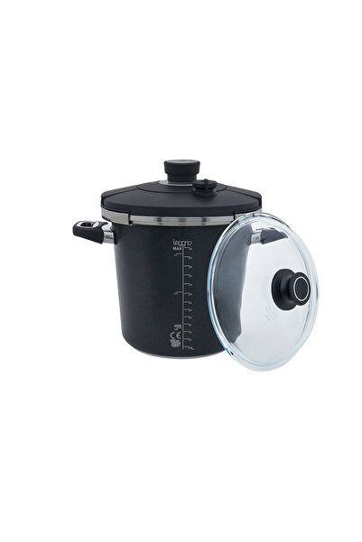 Leggno Black Premium Döküm Düdüklü Tencere Seti