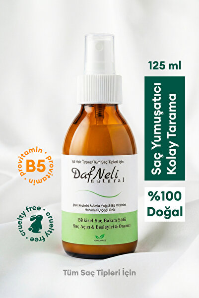 Dafneli Natural Saç Bakım Sütü, doğal içerikli, saç açıcı&yumuşatıcı