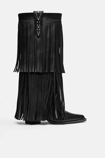 Pull & Bear Püsküllü kovboy botu