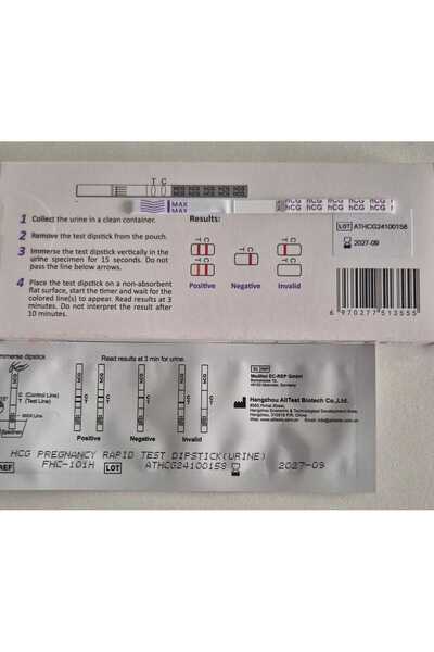 Hangzhou AllTest Biotech Co.,Ltd. Test rapid de sarcină