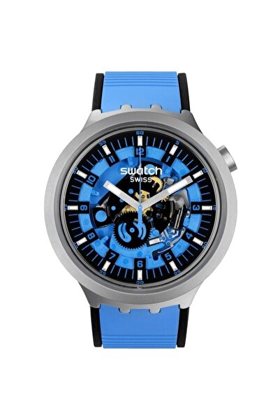 Swatch ساعة يد رجالية من بيج بولد SB07S106