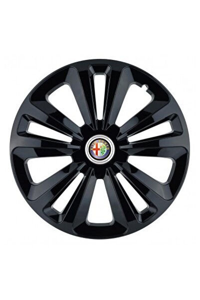 Autohelix MSA Set de 4 capace de roți Terra Black R15, pentru Alfa Romeo