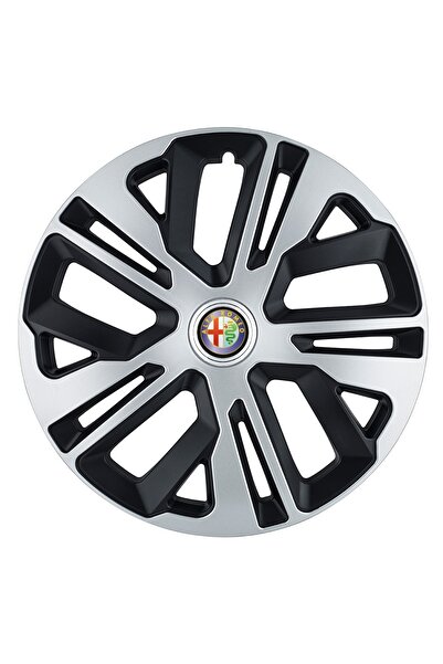 OEM Set de 4 capace de jantă Raven Grey-Black R15, pentru gama de mașini Alfa...