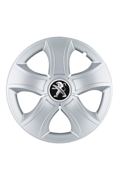 Autohelix MSA Set de 4 capace de jantă Bis Gri R16, pentru Peugeot