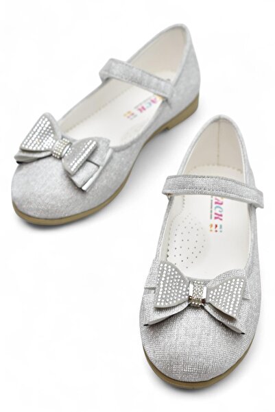 ISPARTALILAR 5952 Pantofi de balerina pentru fete cu talpa confortabila cu ca...