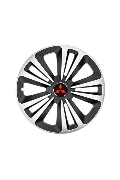 Autohelix MSA Set de 4 capace de jantă Terra Gri-Negru R16, pentru gama auto ...