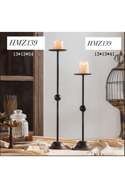 Generic Traditional design candle holder set, 13*54 and 13*41