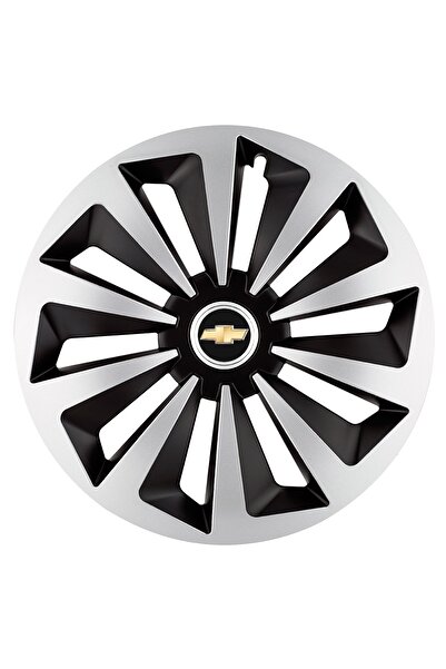 Autohelix MSA Set de 4 capace de jantă Fox Gri-Negru R17 pentru gama de mașin...