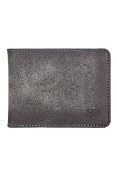 Bouletta Pier Deri Erkek Cüzdan TN18EF Gri