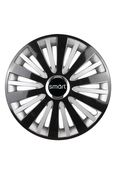 Autohelix MSA Set de 4 capace pentru roți, compatibile cu jante R15, pentru S...