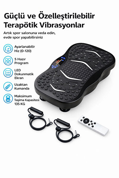 BLUE İNTER VİBRATİON TİTREŞİMLİ PLATE EGZERSİZ VE TİTREŞİMLİ BASEN KARIN KOL ...