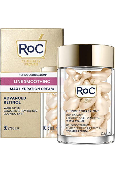 Roc سيروم ريتينول كوريكشن الليلي المضاد للشيخوخة والتجاعيد، علاج يومي لتنعيم ...