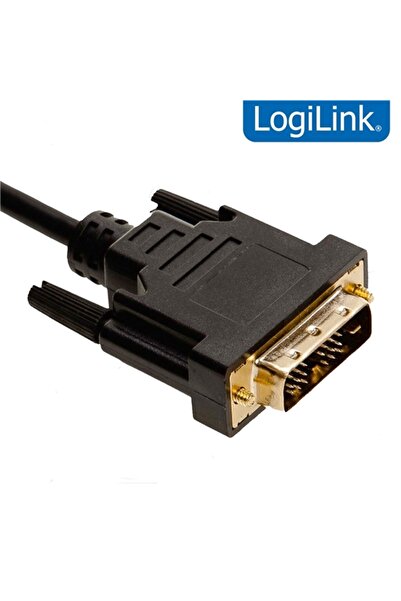LogiLink Ch0015 Cablu HDMI bidirecțional la DVI de 5 m, E/E
