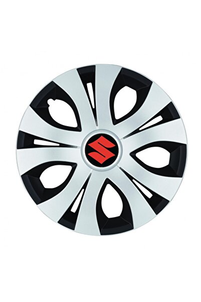 Autohelix MSA Set de 4 capace roți superioare gri-negre R17, compatibile cu S...