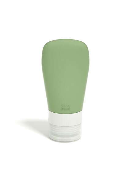 Choice زجاجة سفر سيليكون محمولة خضراء سعة 90 مل، متوفرة بأحجام 30/60/90 مل، ل...