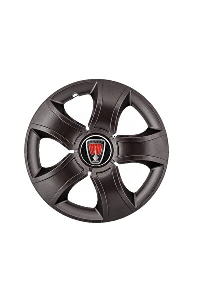 Autohelix MSA Set de 4 capace de jantă Bis Black R14 pentru gama auto Range R...