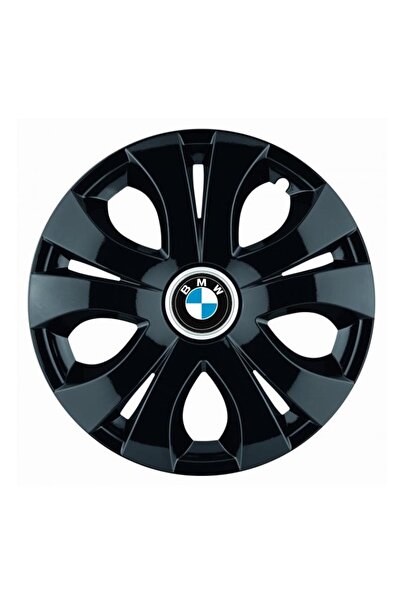 Autohelix MSA Set de 4 capace pentru roți, negru, R16, compatibile cu BMW