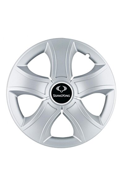 Autohelix MSA Set de 4 capace de jantă Bis Gri R16, pentru SsangYoung