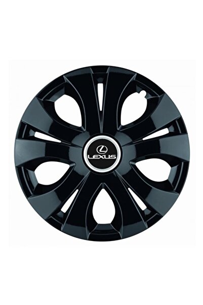 Autohelix MSA Set de 4 capace pentru roți negre R15, compatibile cu Lexus