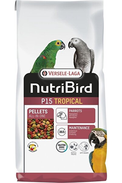 Versele Laga Nutribird P15 Tropical Papağanlar İçin Meyveli Pelet Yem 10 Kg