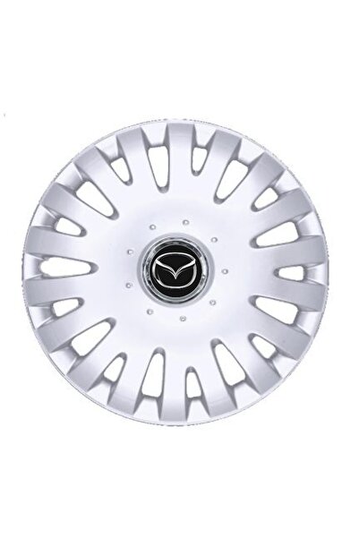 OEM Set de 4 capace pentru roți 14 inch (R14), compatibile cu Mazda, model 211