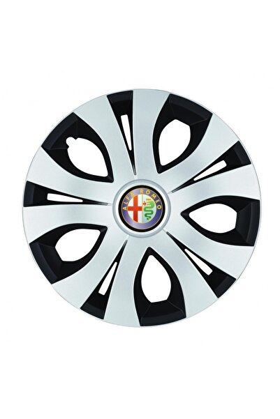 Autohelix MSA Set de 4 capace pentru jante de 16 inch, compatibile cu Alfa Ro...