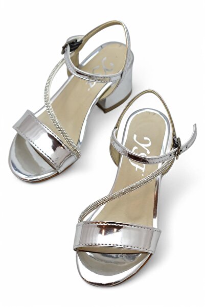 ayakkabiburada 387 Βραδινό φόρεμα Κοριτσίστικα παπούτσια με τακούνι Κοριτσίστ...