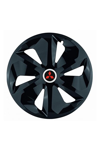 Autohelix MSA Set de 4 capace de jantă Roco negre R16, pentru Mitsubishi