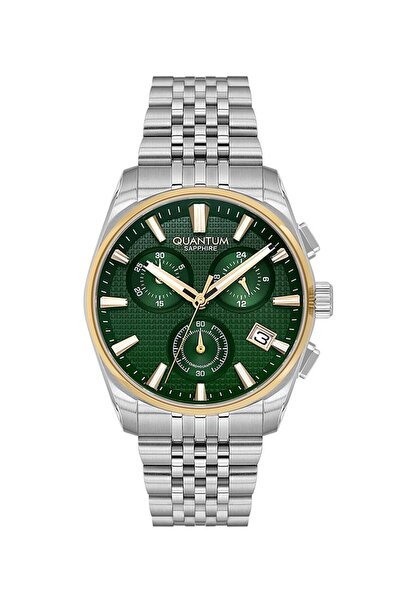 Quantum Pwg1196.270 - 10 Atm Waterproof Steel Cable Case with Sapphire Glass