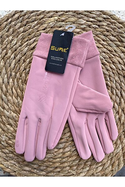 Suffe Premium Quality Touchscreen-Compatible Waterproof Leather Gloves