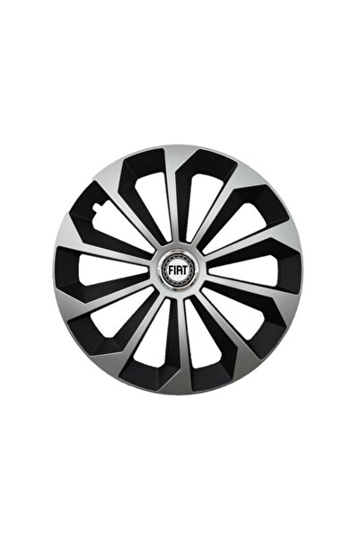 Autohelix MSA Set de 4 capace de jantă Fame gri-negru cu inel R16, pentru gam...