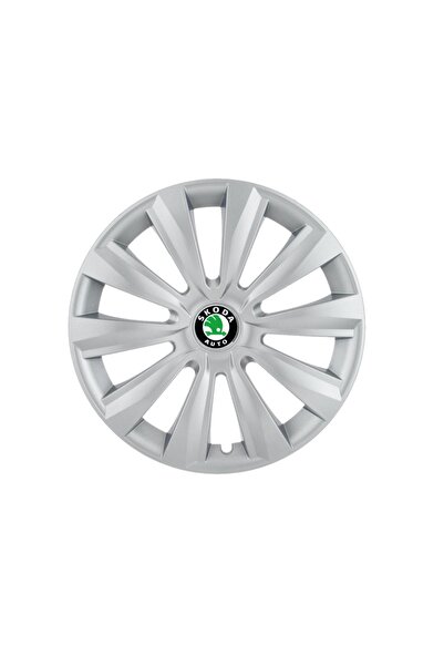 Autohelix MSA Set de 4 capace de jantă Delta R15 pentru gama auto Skoda
