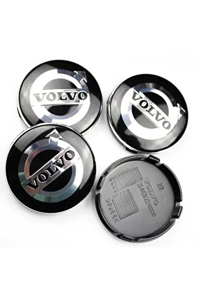 Autohelix MSA Set de 4 capace pentru jante din aliaj VOLVO de 64 mm pentru ja...