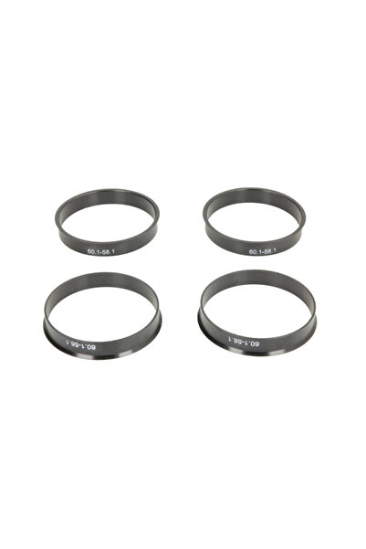 OEM Set de 4 inele de centrare Rim 60.1/58.1