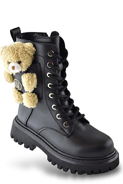 ISPARTALILAR 278 Ορθοπεδικές μπότες για κορίτσια με κορδόνια με φερμουάρ Παπο...